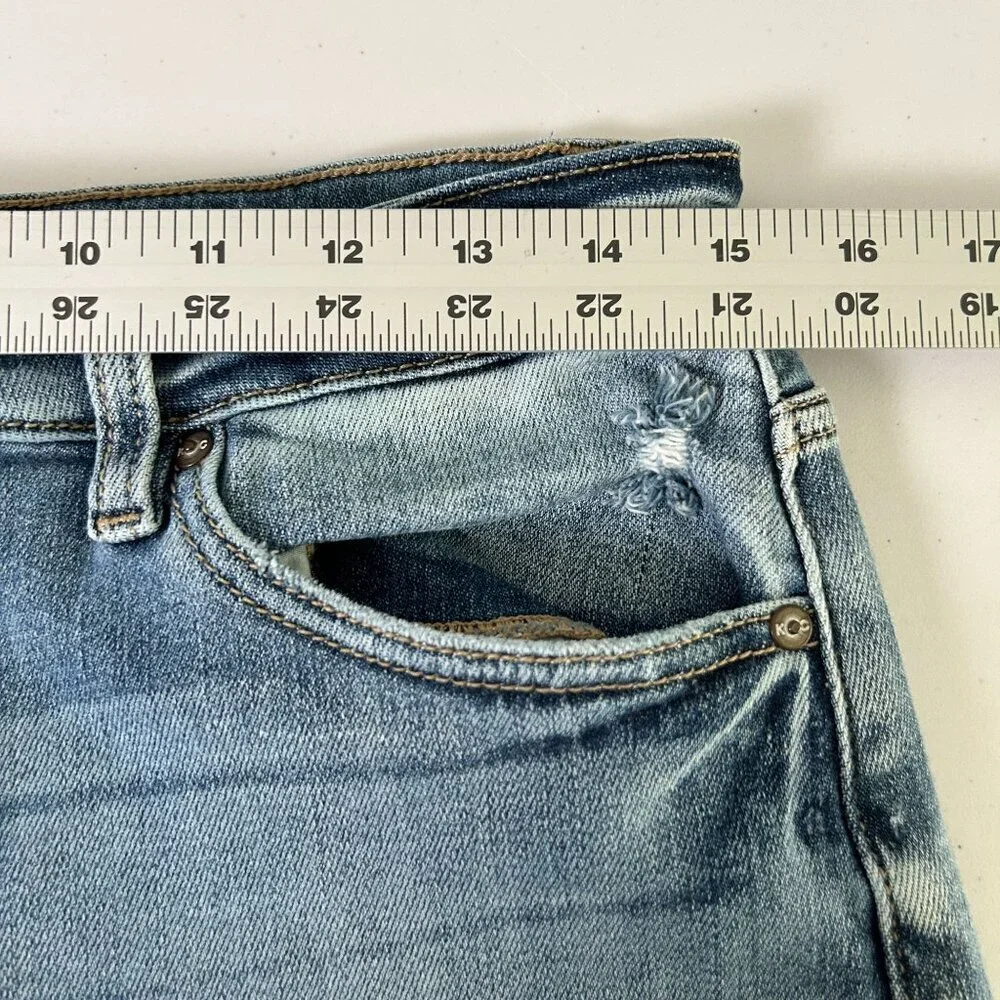 KanCan Clanton High Rise Mom‎ Fit Jeans Womens Size 11 Blue Straight KC9232M